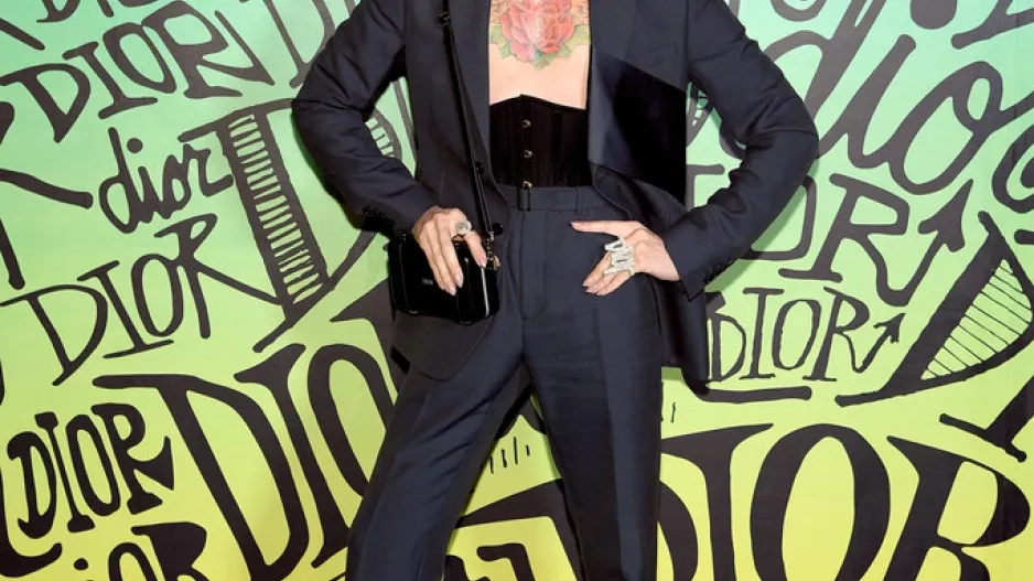 Miss Fame na přehlídce Dior