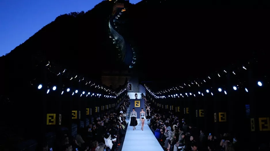 Fendi show v Číně Fendi show v Číně