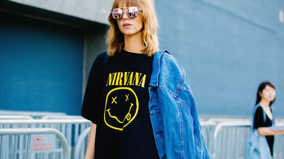 Vintage Nirvana merch