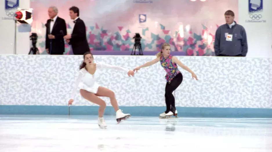 Nancy Kerrigan a Tonya Harding Nancy Kerrigan a Tonya Harding