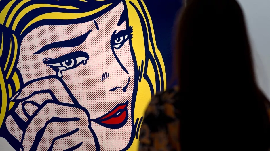Plačící dívka, Roy Lichtenstein, 1964