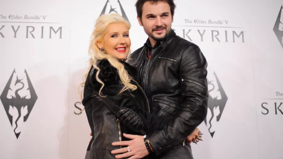 Christina Aguilera and Matt Rutler