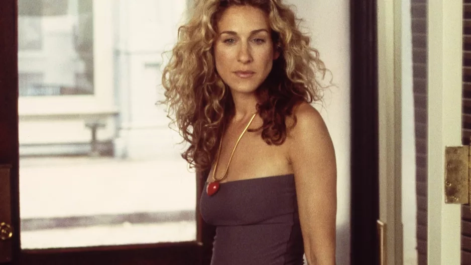 Sarah Jessica Parker na natáčení Sex and The City 