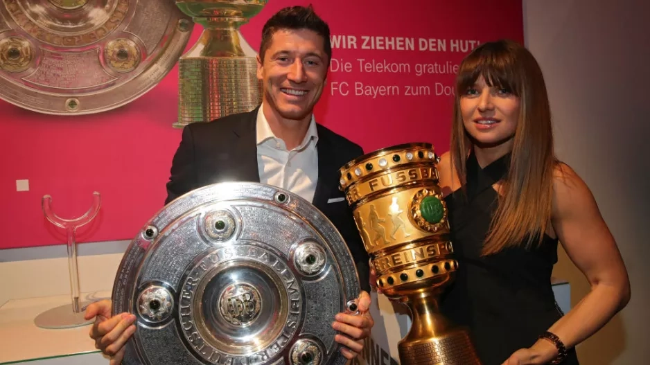 Anna a Robert Lewandowski