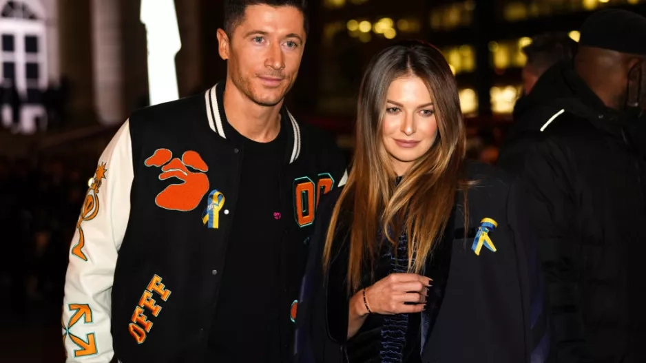 Anna a Robert Lewandowski