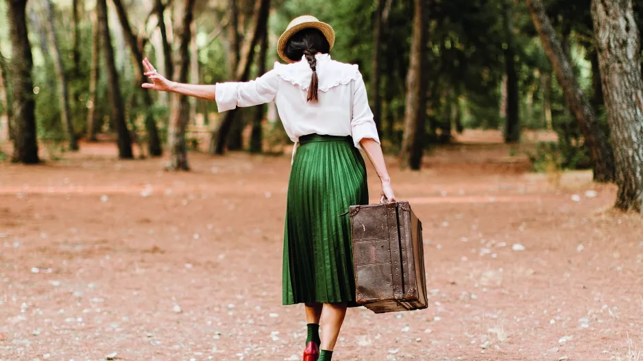 Woman in nature