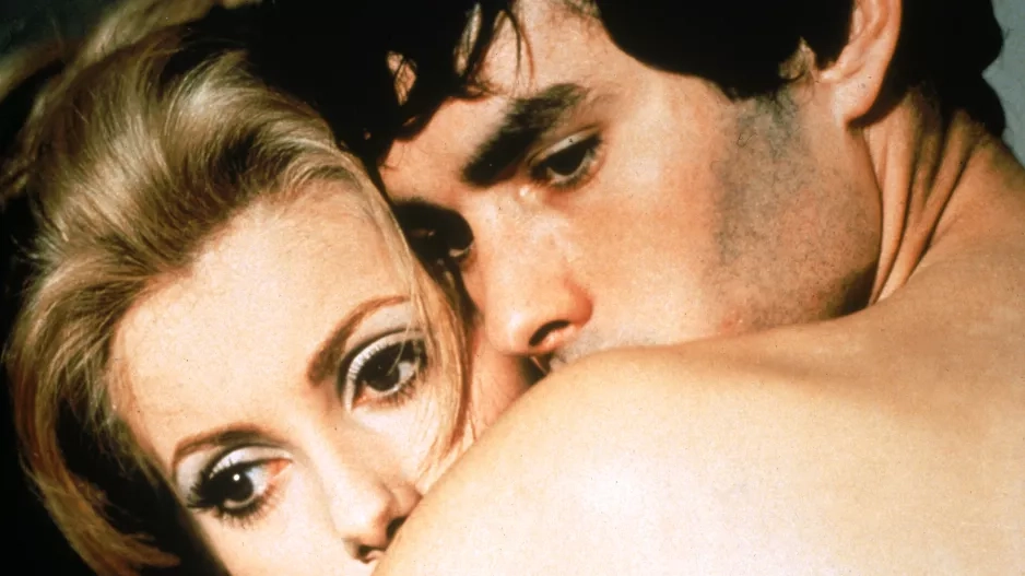 Catherine Deneuve and Pierre Clementi 