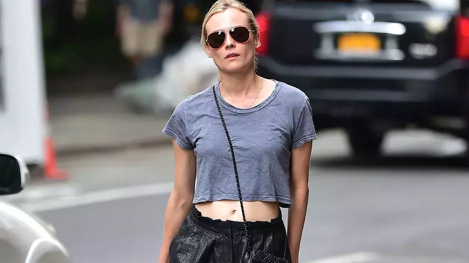 Diane Kruger v Soho v roce 2014 Diane Kruger v Soho v roce 2014