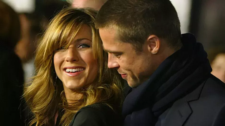 Jennifer Aniston a Brad Pitt
