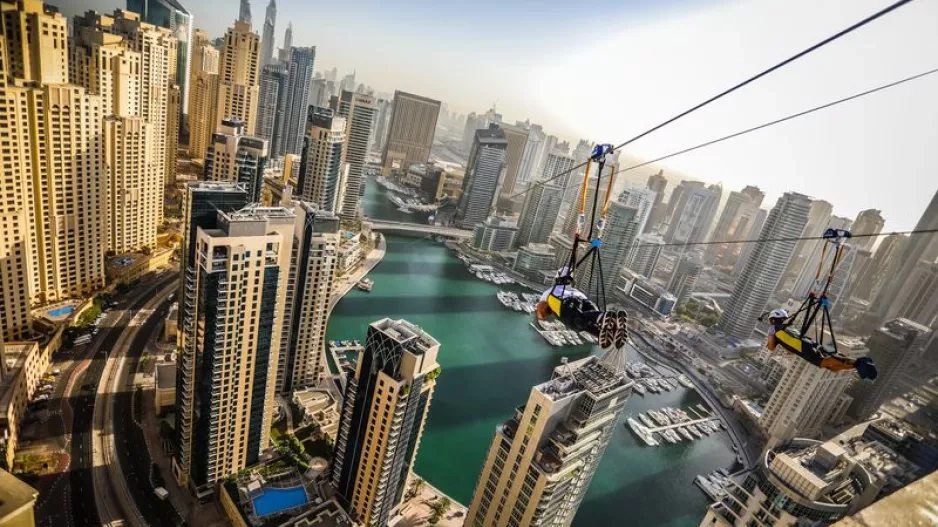 Adrenalinové zážitky v Dubaji