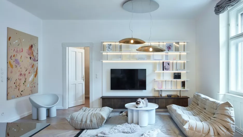 Pražský byt z dílny architekty Martiny Homolkové