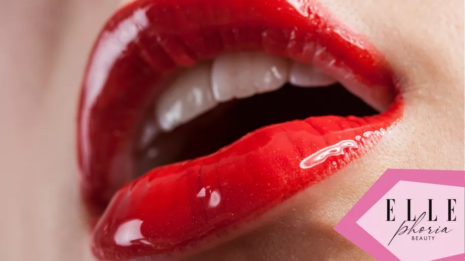 Red lipstick