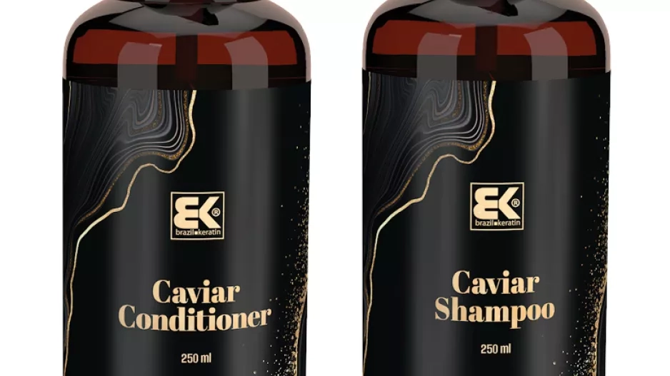 Kaviárový šampon a kondicionér s keratinem