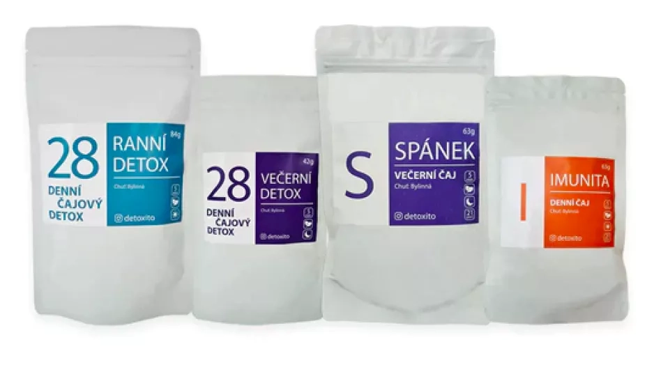 Detoxikační čaje