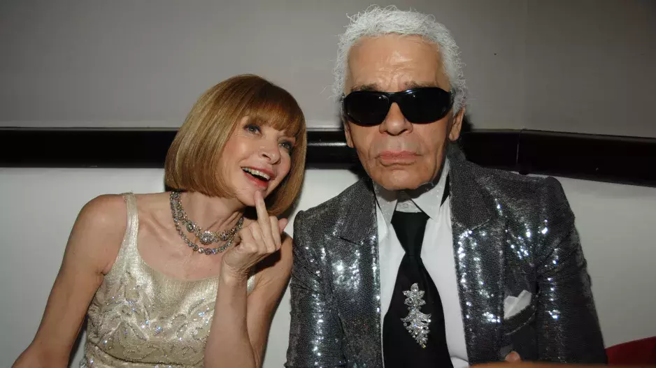Anna Wintour & Karl Lagerfeld