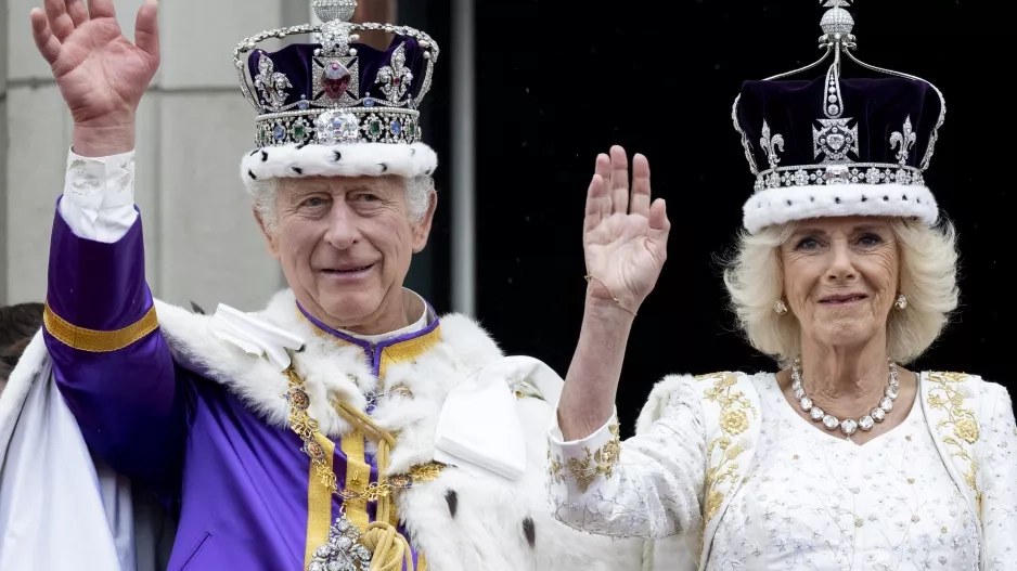 Král Karel III. a královna choť Camilla