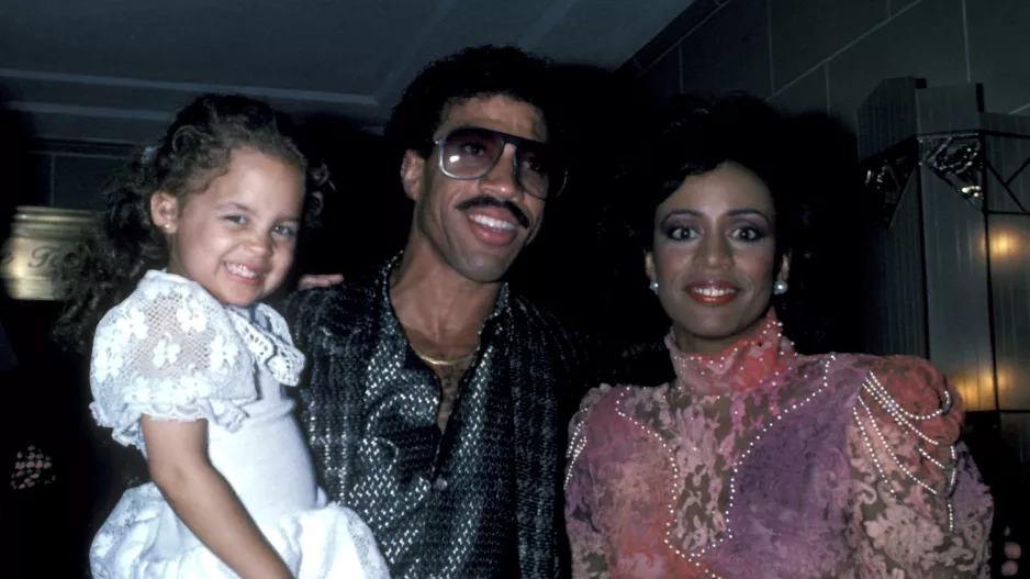 Nicole, Lionel a Brenda Richie