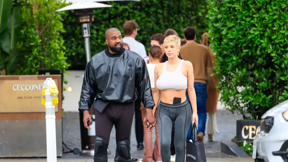 Kanye West a Bianca Censori