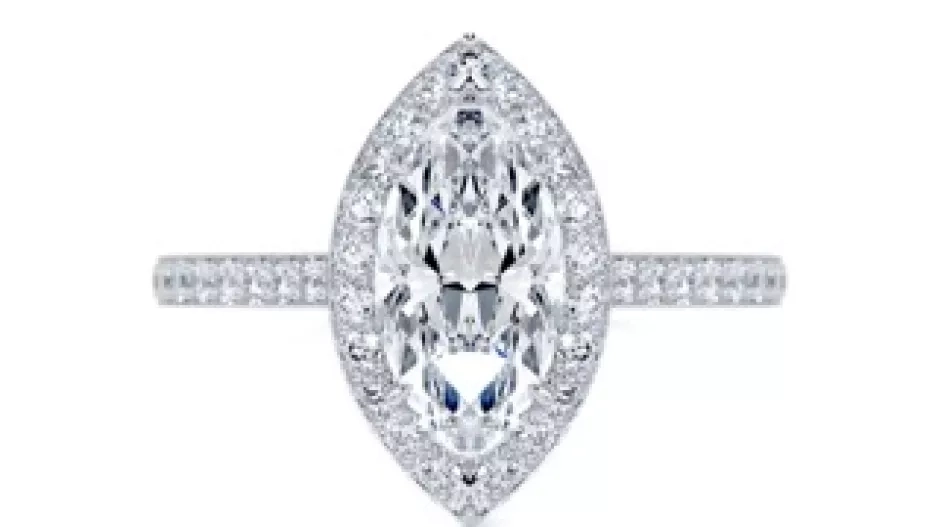 Classic Faye in Platinum (Marquise) Classic Faye in Platinum (Marquise)