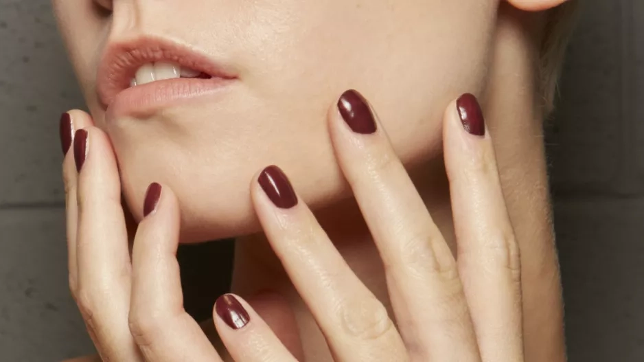 Cherry Mocha Nails