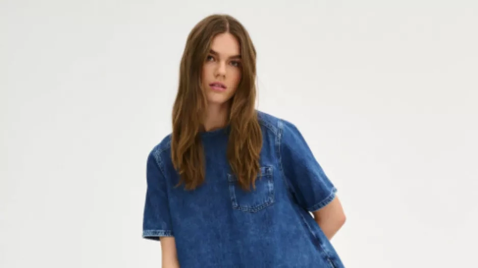 Denim dress