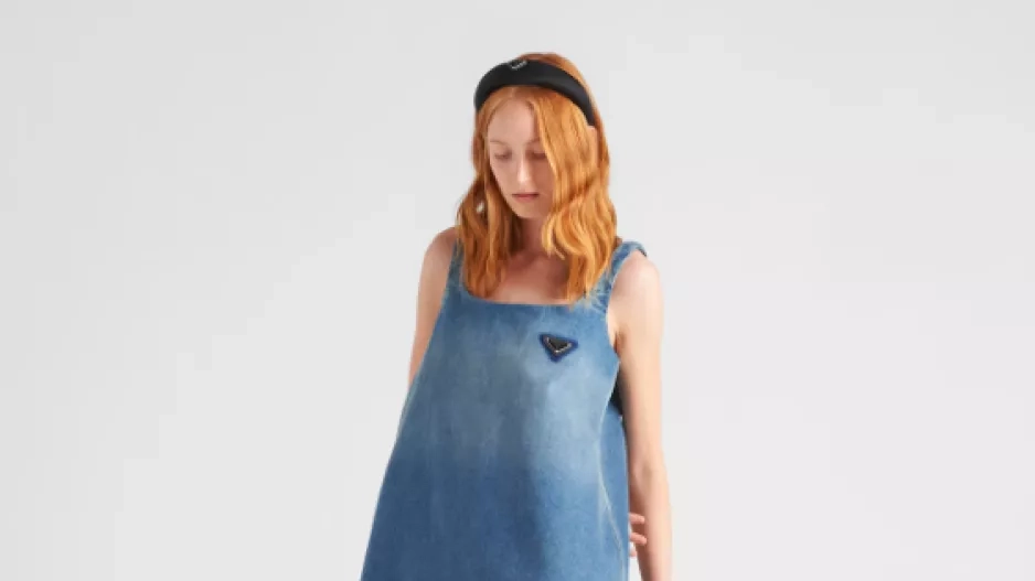 Denim dress