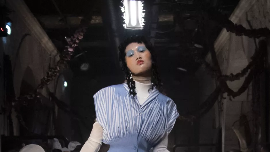 Maison Margiela Spring Summer 2024 Haute Couture - makeup by Pat McGrath Maison Margiela Spring Summer 2024 Haute Couture - makeup by Pat McGrath