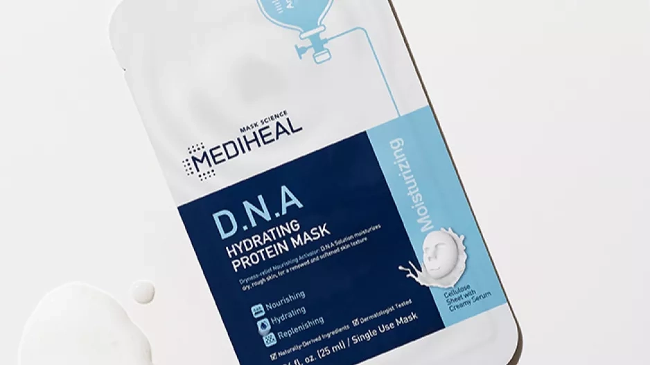 Hydratační maska na obličej s aminokyselinami