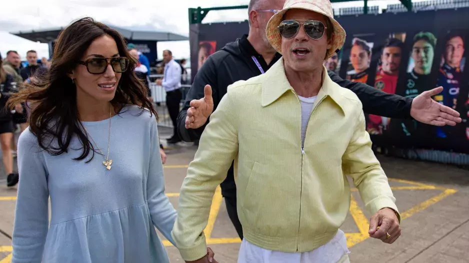 Brad Pitt a Ines de Ramon