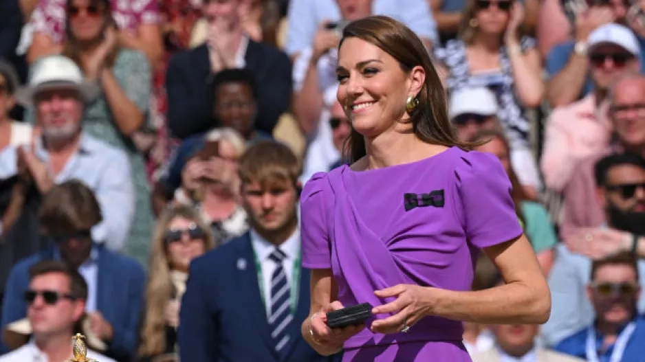 Kate Middleton na Wimbledonu