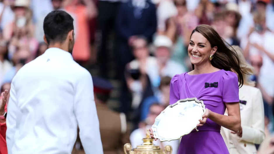 Kate Middleton na Wimbledonu