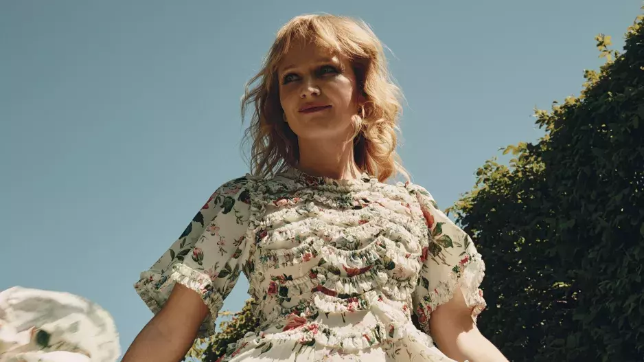 Aňa Geislerová v šatech ze Zalanda