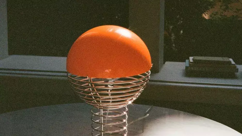 Verpan, Designová stolní lampa Wire Verpan, Designová stolní lampa Wire