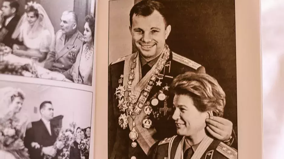 Pokoj Valentina vzdává hold své jmenovkyni Valentině Těreškovové