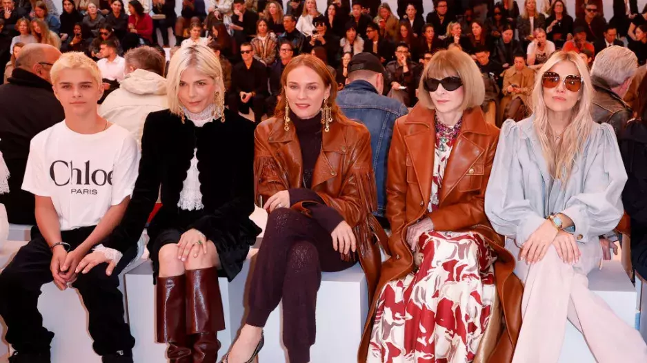 Arthur Saint Bleick, Selma Blair, Diane Kruger, Anna Wintour a Sienna Miller 