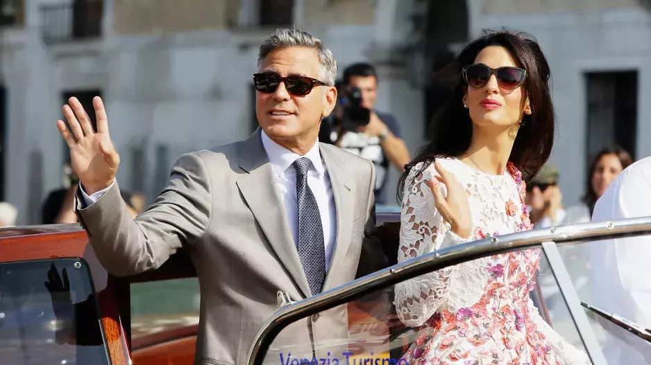 George a Amal Clooney