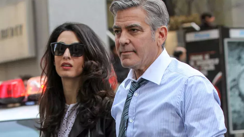 George a Amal Clooney George a Amal Clooney