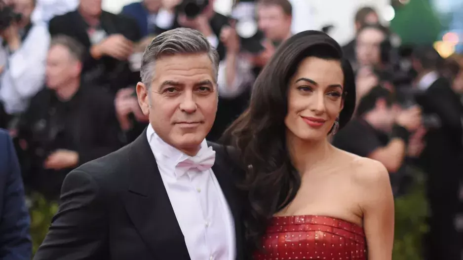 George a Amal Clooney