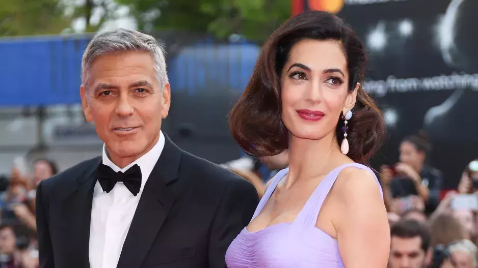 George a Amal Clooney