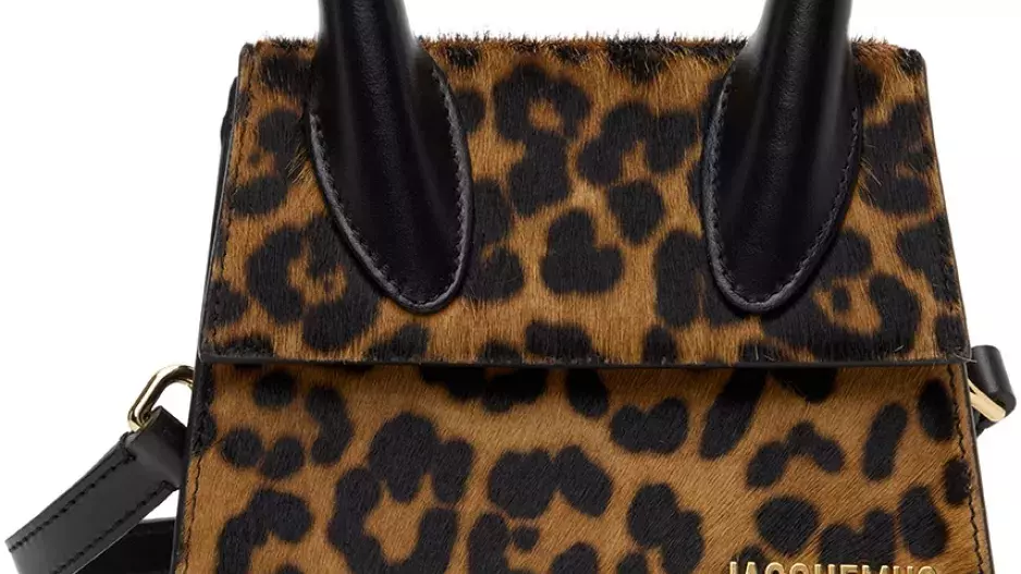 JACQUEMUS Black & Brown Les Sculptures 'Le Chiquito moyen' Bag