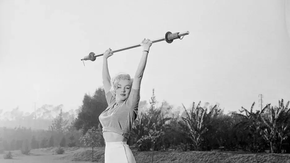 Marilyn Monroe, cvičení