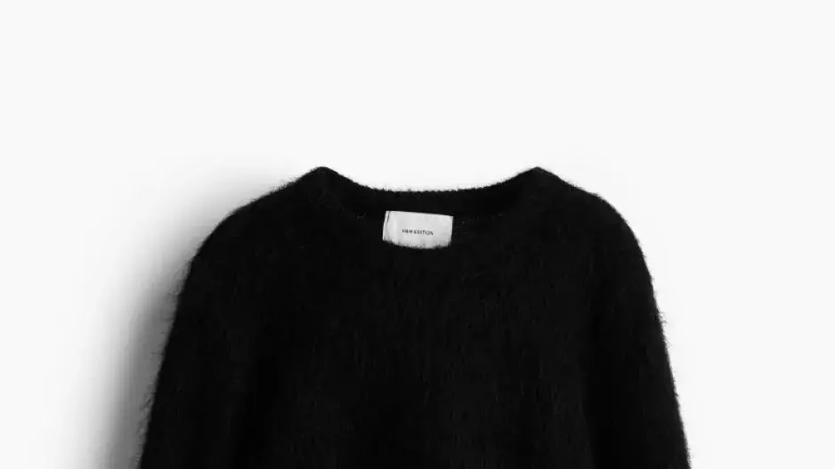 Svetr z mohérové směsi, H&M