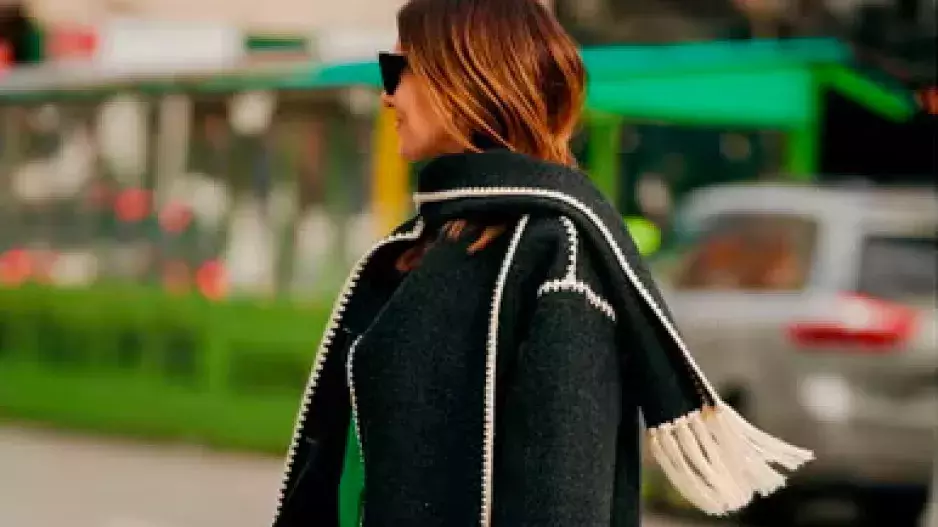 Scarf coat Scarf coat