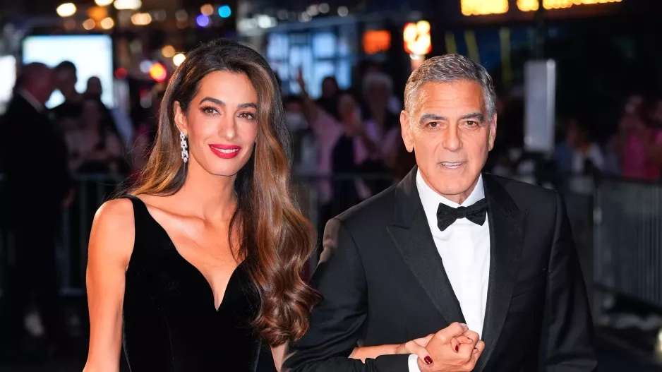 George a Amal Clooney