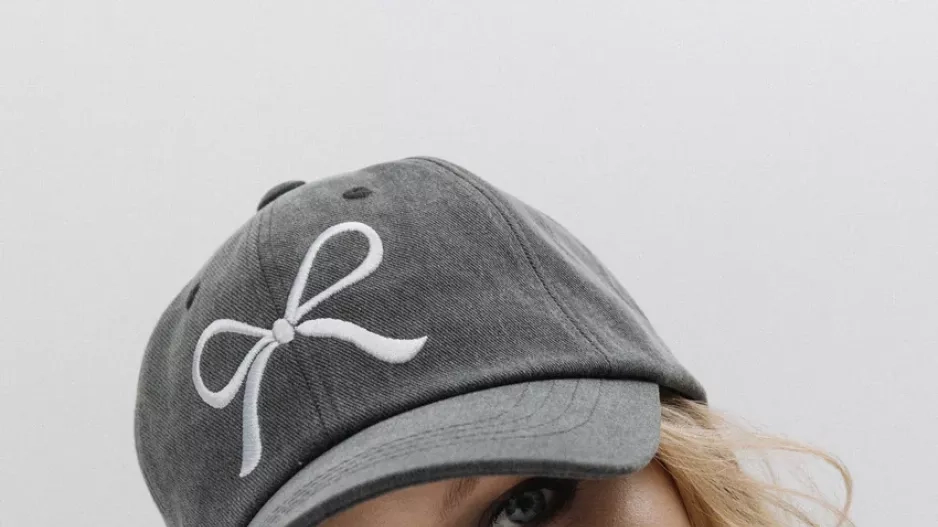 Bow Cap black Bow Cap black