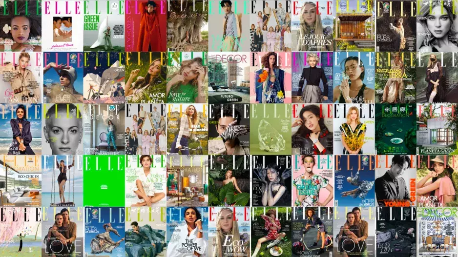 ELLE covers
