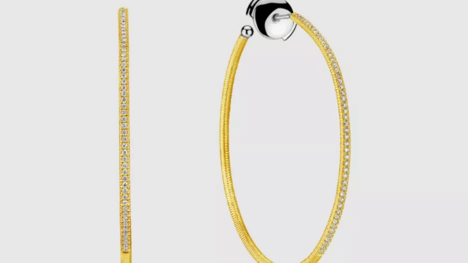 Hoop earrings