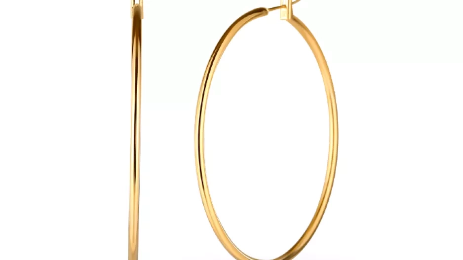 Hoop earrings