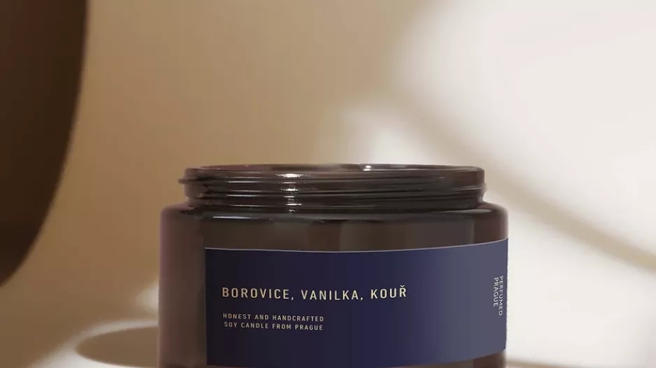 Svíčka XL #102 borovice, vanilka, kouř