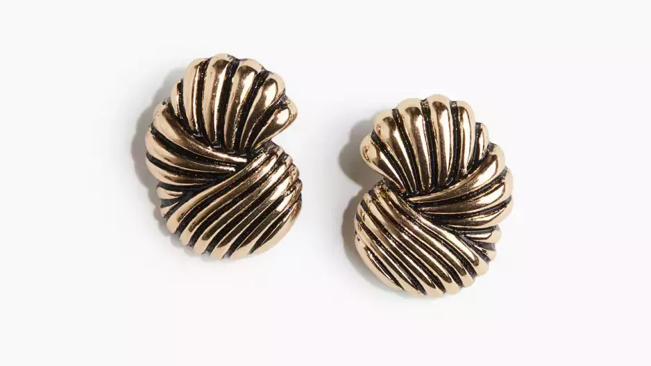 Rýhované náušnice